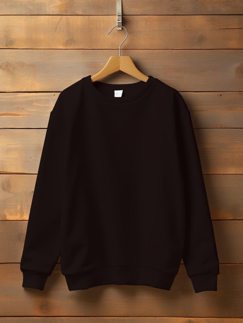 (Copy) Black Basic Sweat Shirt