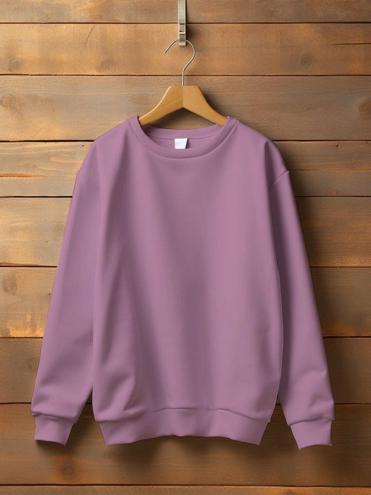 Basic purple colour Sweatshirt